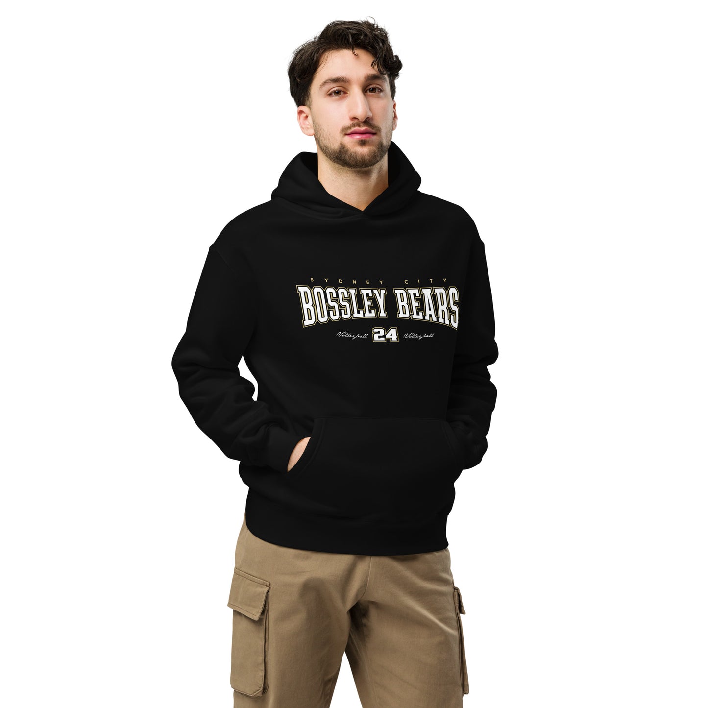 Unisex Oversized Varsity Hoodie